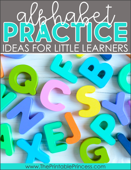 10 Fun Alphabet Practice Ideas for Kindergarten Slide1