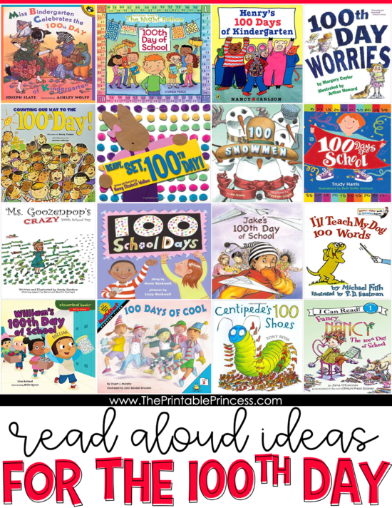 Kindergarten and first grade teachers know that the 100th day of school is the perfect excuse to have a little educational fun and break away from the daily routine. Find 100th day of school ideas that require little to no prep. Also be sure to grab a fun freebie that your students will love.. Included in this post are 100th day ideas for literacy, math, movement, stem, kindness, and of course..just for fun! All activities are appropriate for Kindergarten and first grade classrooms. 