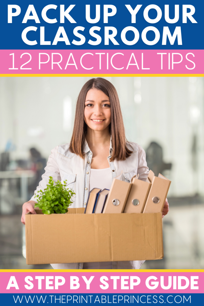 12 Tips for Packing Up Your Classroom
