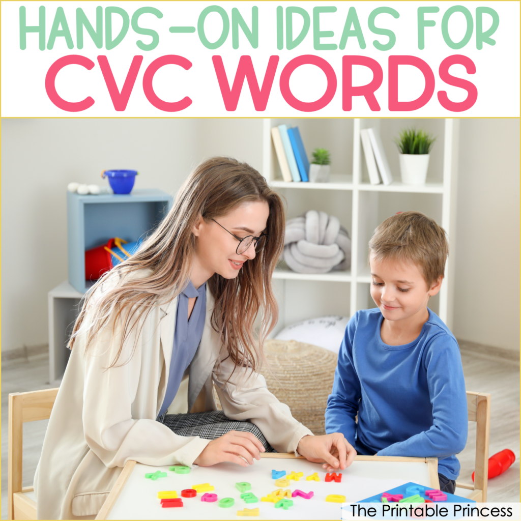 13 Manipulatives Every Kindergarten Teacher Needs to Teach CVC Words