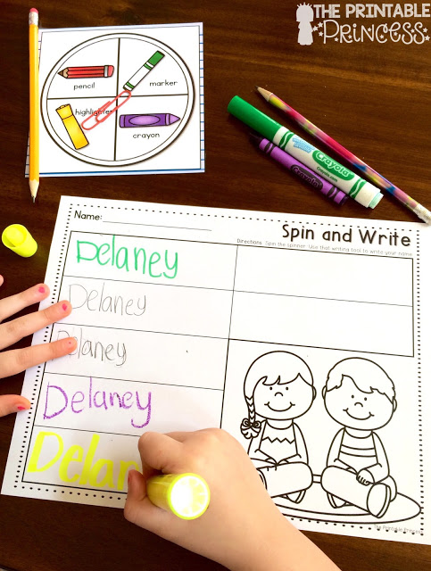 This post has some great ideas for back to school games for Kindergarten! Click through to learn about counting, puzzles, name practice, uppercase and lowercase letters, colors, and more! These puzzles can be used ANY time of year, and they even work for your preschool and 1st grade students. 