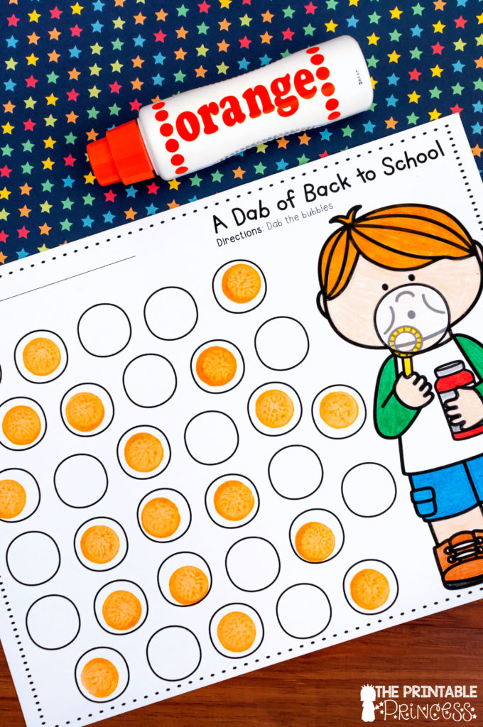 You might call them bingo dobbers, daubers, bingo markers, or dot paints. Regardless, this post is going to give you great tips for using bingo dabbers in the classroom! You'll find ideas, resources, and a FREE download to use with your classroom or homeschool students. Teachers of preschool, Kindergarten, 1st, and 2nd grade students will enjoy the tips, ideas, and teaching strategies included here. These tips are especially great for the back to school or beginning of year season!