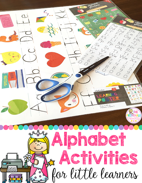 When you're looking for alphabet activities for Kindergarten, you're going to love this post! Great back to school alphabet and letter matching activities, letter mazes, alphabetical order, beginning sound practice, letter sorts, and more! Many of these resources can be used all year long - and they even work for your preschool students who are need of more challenge AND your 1st graders who need some remediation work. Click through now to grab your FREE download and check it all out!