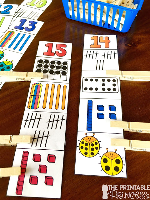 Number sense for Kindergarten. Any Kinder teacher knows this is harder to teach and takes more time than you'd think! But that's where this post can help! You'll get great ideas, activities, and resources to help your youngest primary students master their number sense! {Preschool students who are ready for a challenge and 1st grade students who need remediation will also enjoy these activities, as will homeschool families!} Click through now to see all the amazing ideas included!