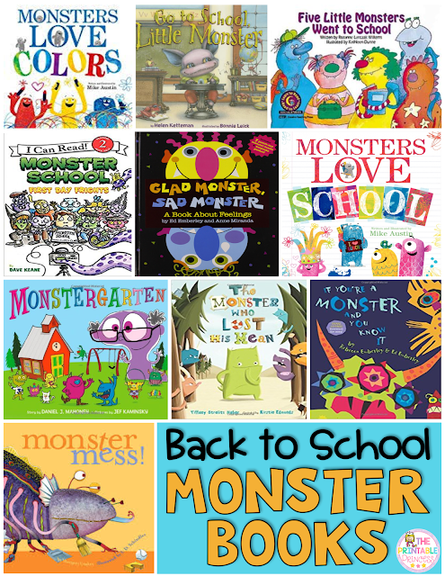 These Back to School monsters are sure to be a hit in your Kindergarten classroom this fall! Students will work on name recognition, writing, math, and more through this fun resource! Plus the free download is sure to be a hit as well! As a bonus, you can use this during the month of October to have some Halloween monster fun too! Click through to learn more and see how much your Kinders will enjoy their monster fun! {Also great in the preschool or 1st grade classroom!}