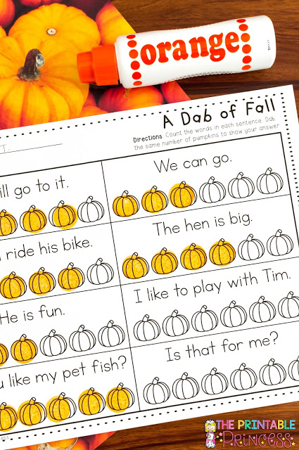 On the lookout for no prep fall activities for Kindergarten? Then you're going to love these low prep math and ELA games! These easy to prep DIY games are perfect for your Kinder students, but they'll also work with in preschool or 1st grade classrooms! {Homeschool families will love these too!} Click through to see how you could use these games in September, October, or November in your primary classroom. They're also great for your fall or Halloween unit themes! Get the details now!!