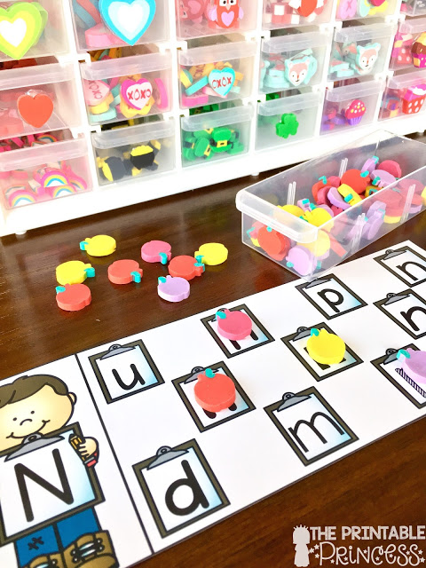 Mini erasers make classroom learning so much fun. Kids love them and so do teachers. But how do you store all of those mini erasers? Click through to read about a space saving organizational project that will have all of your mini erasers at your fingertips!