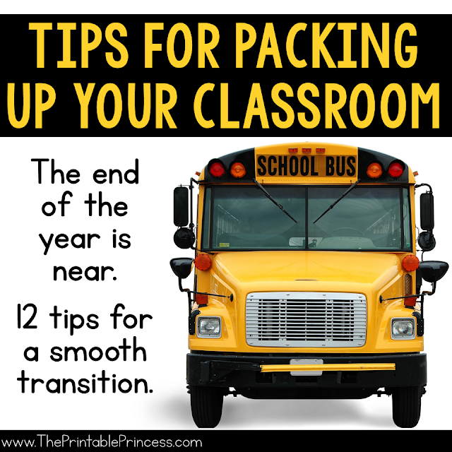 12 Tips for Packing Up Your Classroom