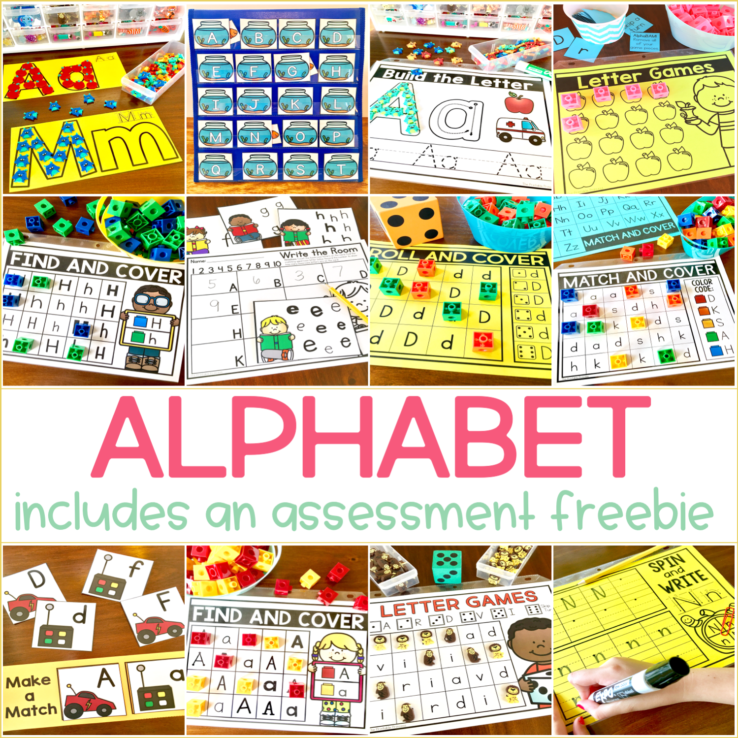 Letter Recognition and Alphabet Activities for Kindergarten