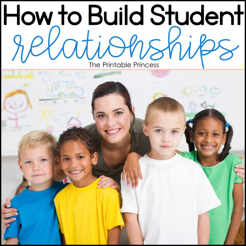 Learning how to build relationships with students is essential for every teacher - new AND veteran alike! This blog post will outline ideas and strategies you can use to build relationships with your students and their families in those first few weeks of school. It'll take just a few extra minutes of your busy day, but the end result will be more than worth your time. Great ideas for the preschool, Kindergarten, 1st, 2nd, 3rd, 4th, 5th, or 6th grade teacher to using during back to school!