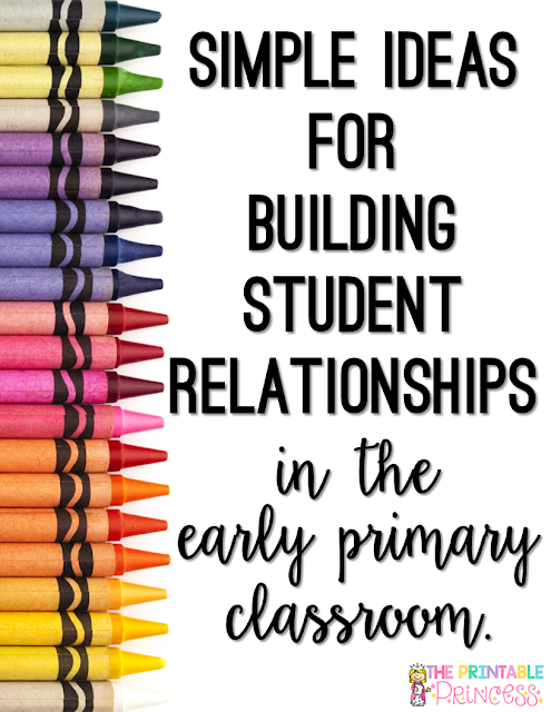Learning how to build relationships with students is essential for every teacher - new AND veteran alike! This blog post will outline ideas and strategies you can use to build relationships with your students and their families in those first few weeks of school. It'll take just a few extra minutes of your busy day, but the end result will be more than worth your time. Great ideas for the preschool, Kindergarten, 1st, 2nd, 3rd, 4th, 5th, or 6th grade teacher to using during back to school!