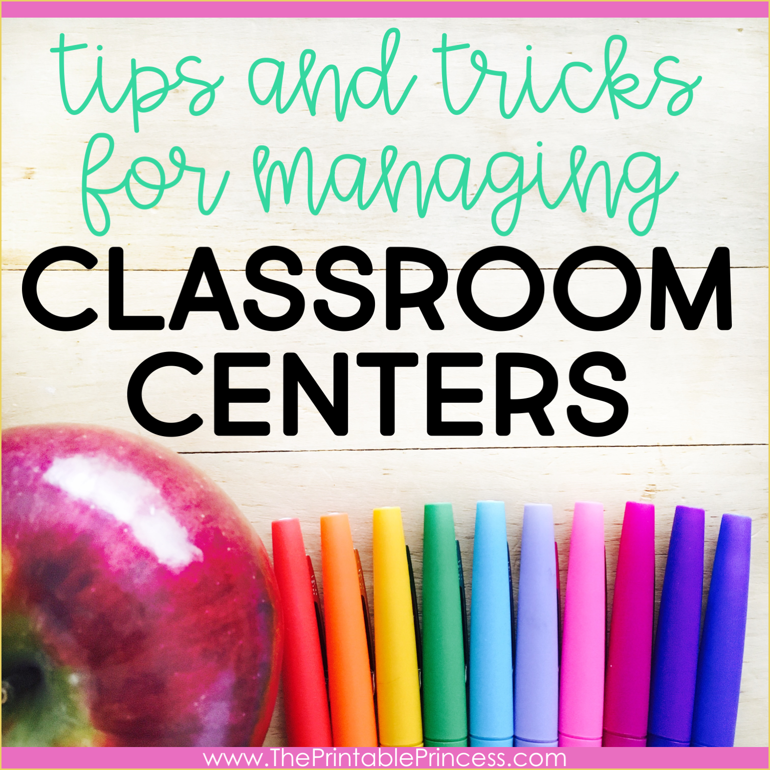10 Tips for Managing Classroom Centers