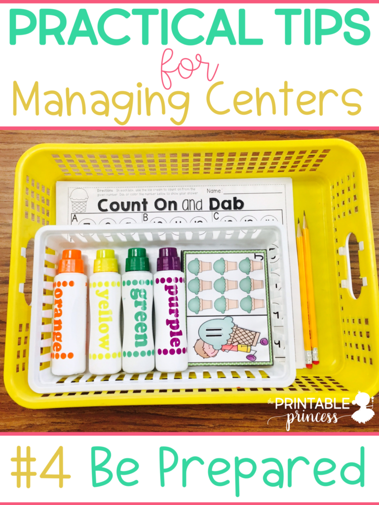 Literacy and math centers are at the core of every PreK, Kindergarten, First Grade classroom. There's tons of different ways to "do" centers. But there's a few basics or foundations that are important to consider when planning and implementing centers. Today I wanted to share with you my top 10 tips for managing classroom centers.