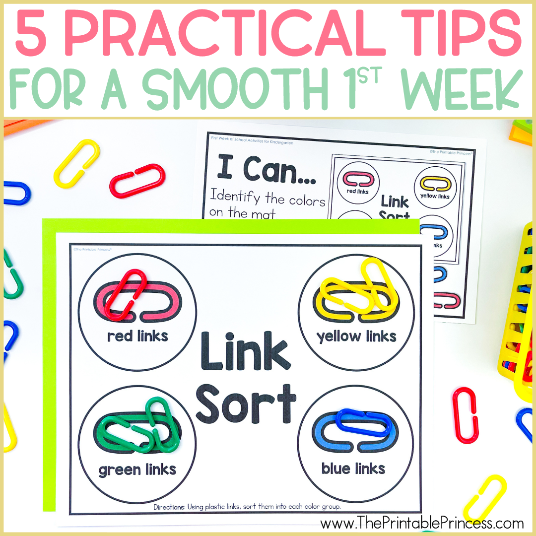 5 Tips for a Smooth First Week of Kindergarten