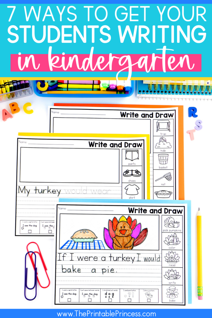 writing prompts for kindergarten