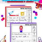 write and draw kindergarten writing prompts