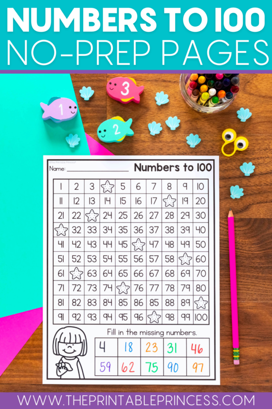100+ FUN Printable Math Games for Elementary Age Kids for all ages!
