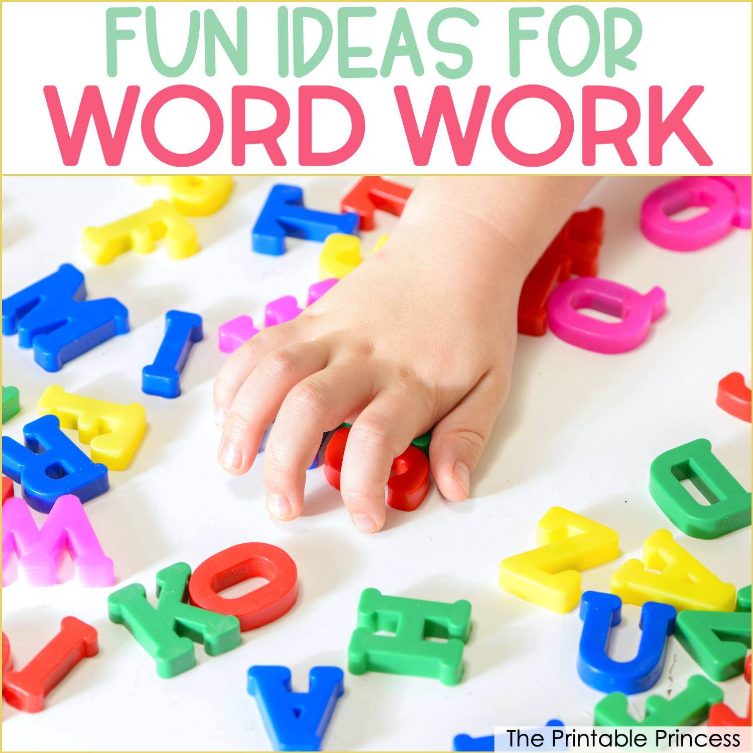 8 Activities to Make Word Work More Fun