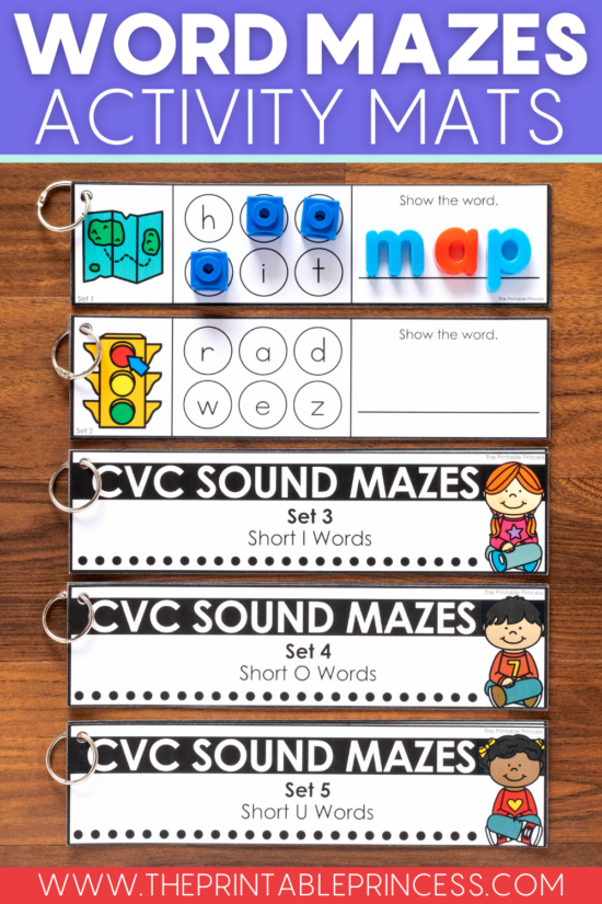 CVC sound mazes