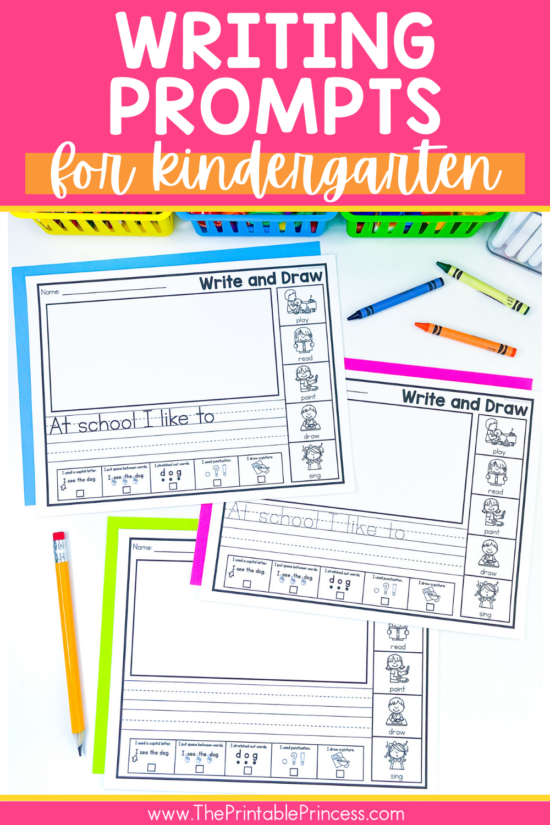writing prompts for kindergarten