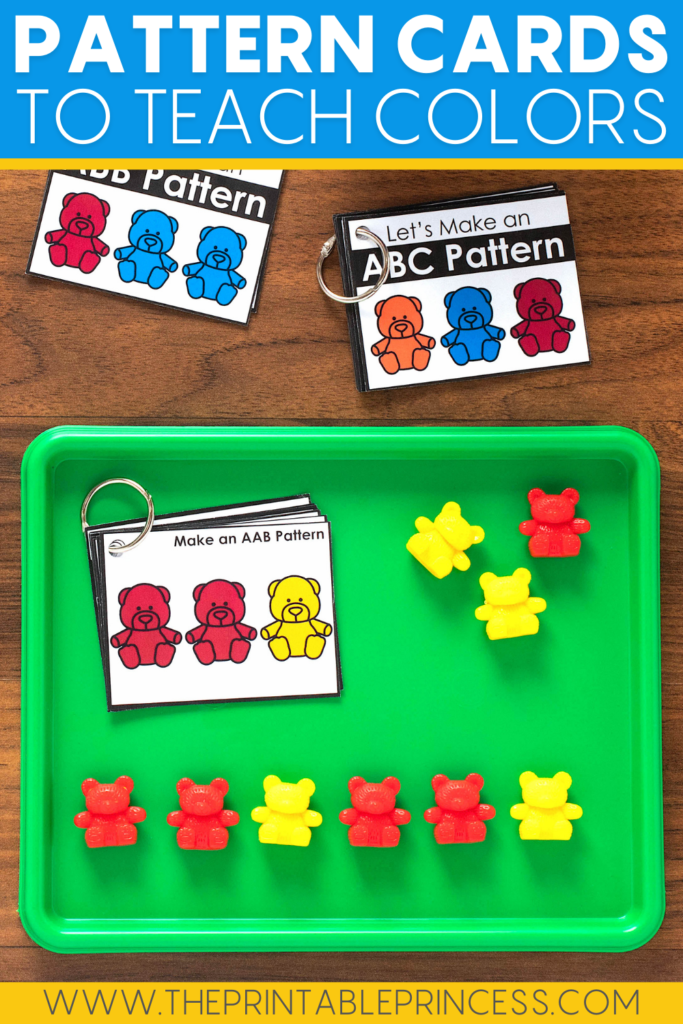 Pattern Card Activity