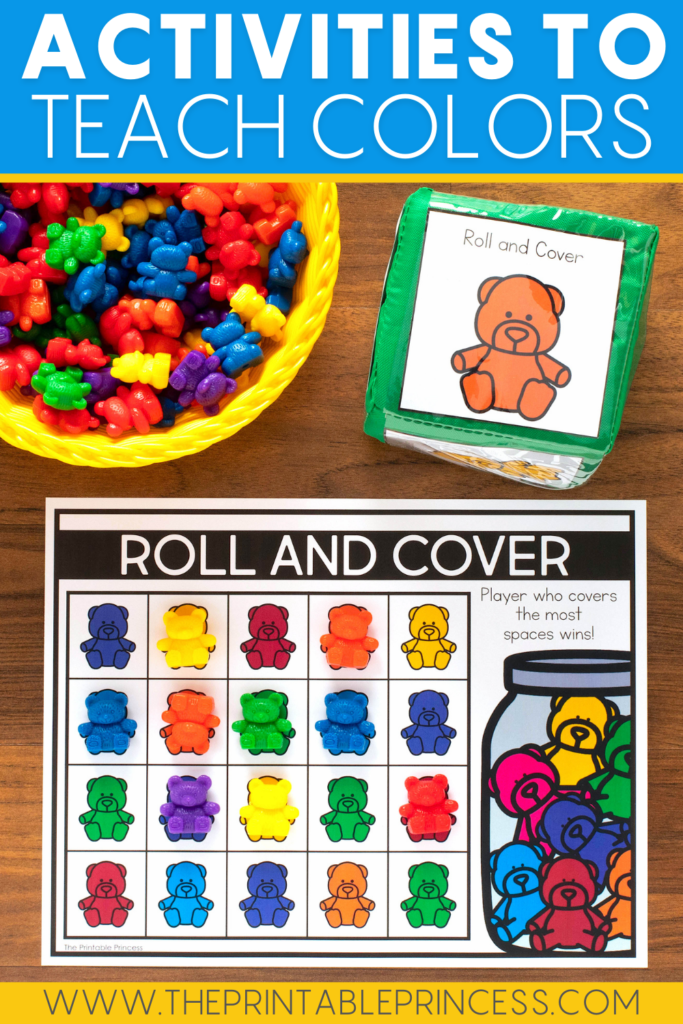 Roll and Cover Color Activity