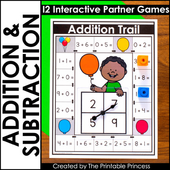 Addition and Subtraction | Math Games for Kindergarten