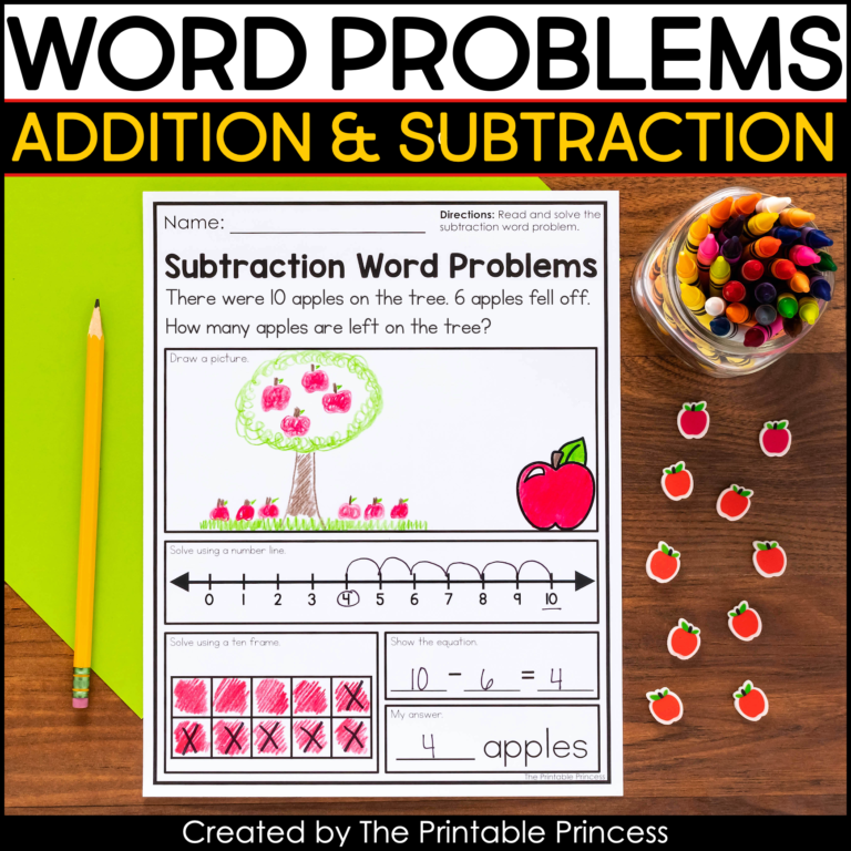 addition and subtraction word problems