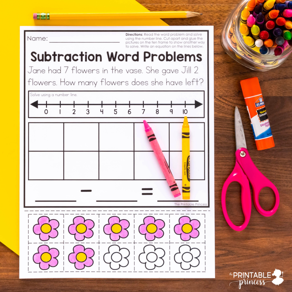 Addition and Subtraction Word Problems  Story Problems - The