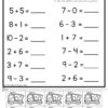Mixed Addition and Subtraction Worksheets | Math Worksheets with Counters - Image 2