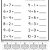Mixed Addition and Subtraction Worksheets | Math Worksheets with Counters - Image 3