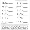 Mixed Addition and Subtraction Worksheets | Math Worksheets with Counters - Image 4