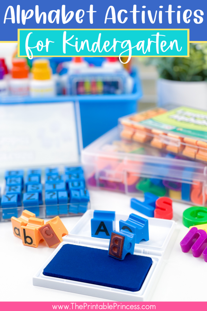 Kindergarten Alphabet Activities