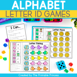 Alphabet Games {Alphabet Activities to Teach Letter Recognition}