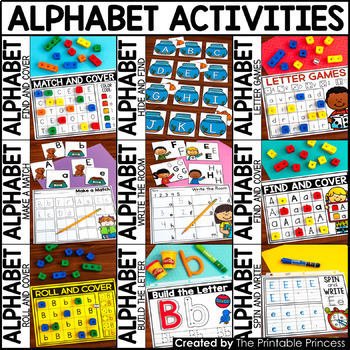 alphabet letter recognition activities