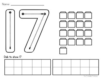 printable bingo dabber activities for math
