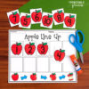 counting activities with apples