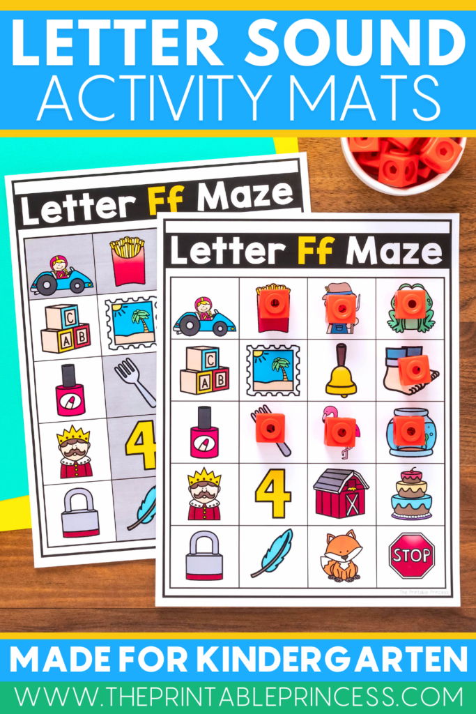 Letter sound mazes