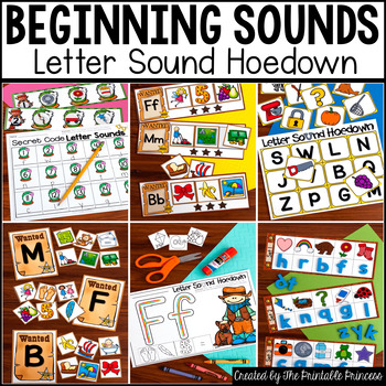 Beginning Sounds Centers & Activities