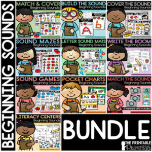 letter sounds activities bundle