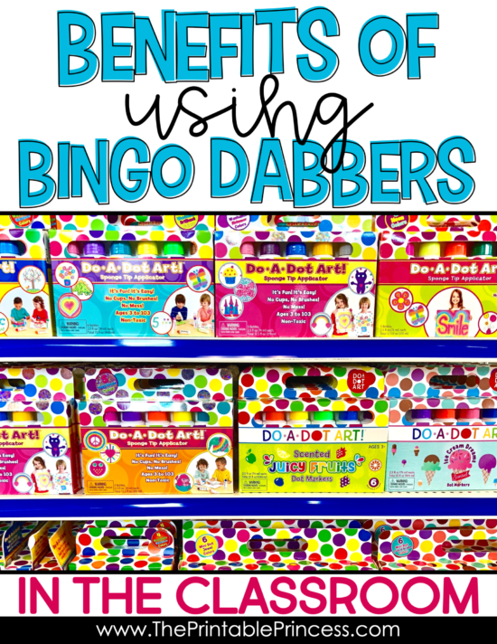 The Benefits of Using Bingo Dabbers in the Classroom