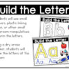 Build the Letter | Alphabet Mat Printable - Image 2