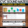 CVC Activities | CVC Sounds Mazes