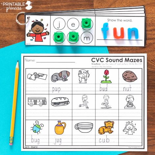 CVC Activities | CVC Sounds Mazes - Image 3
