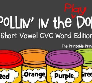 CVC Play Dough Mats