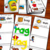 CVC Words Short Vowel Word Building Cards - Image 3