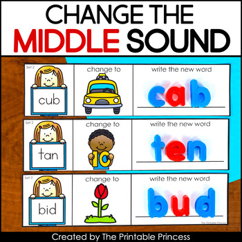 Change the Middle Sound | CVC Words