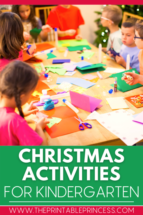 Christmas Activities for Kindergarten