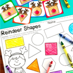 Christmas math and literacy centers for kindergarten