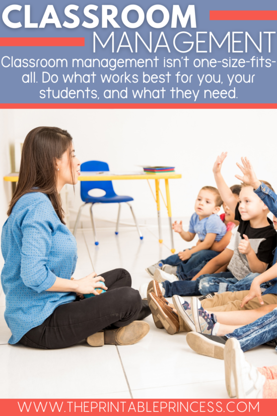 Classroom management tips and strategies